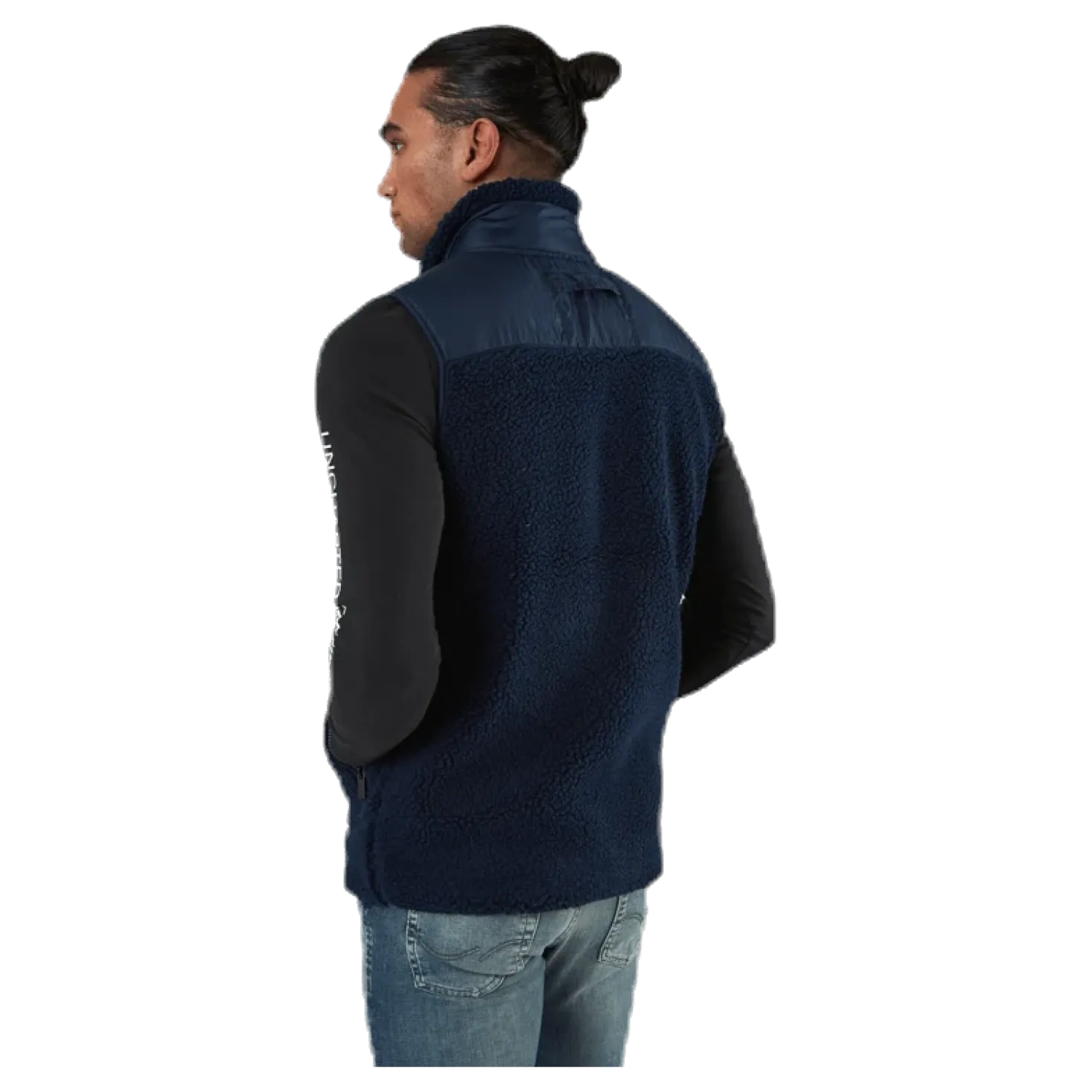 Titus Pile Vest Blue