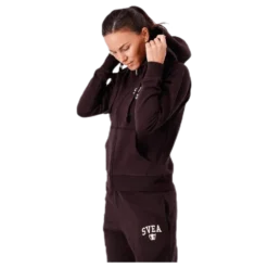 Tone Zip Hood Red