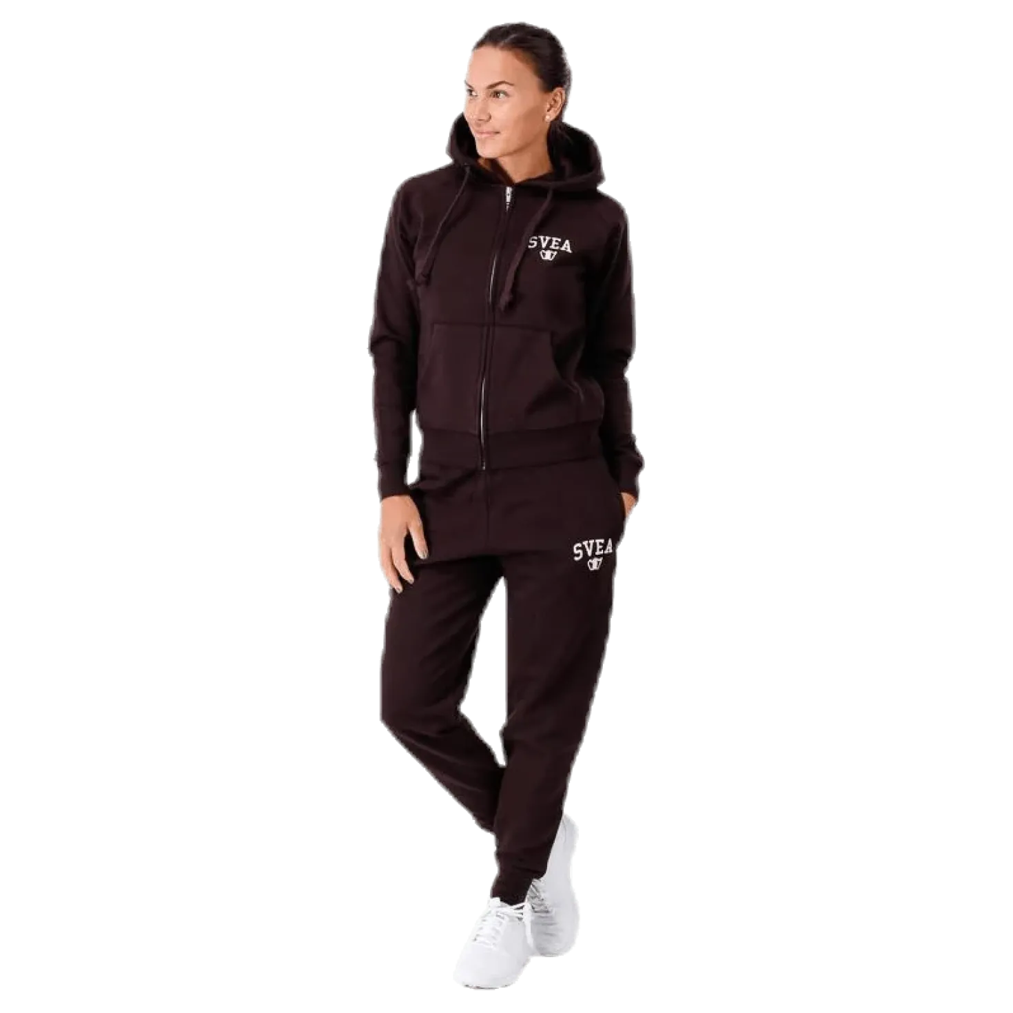 Tone Zip Hood Red
