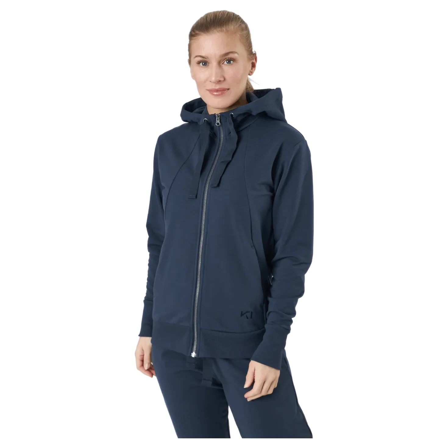 Traa Lounge Full-zip Hoodie Marin