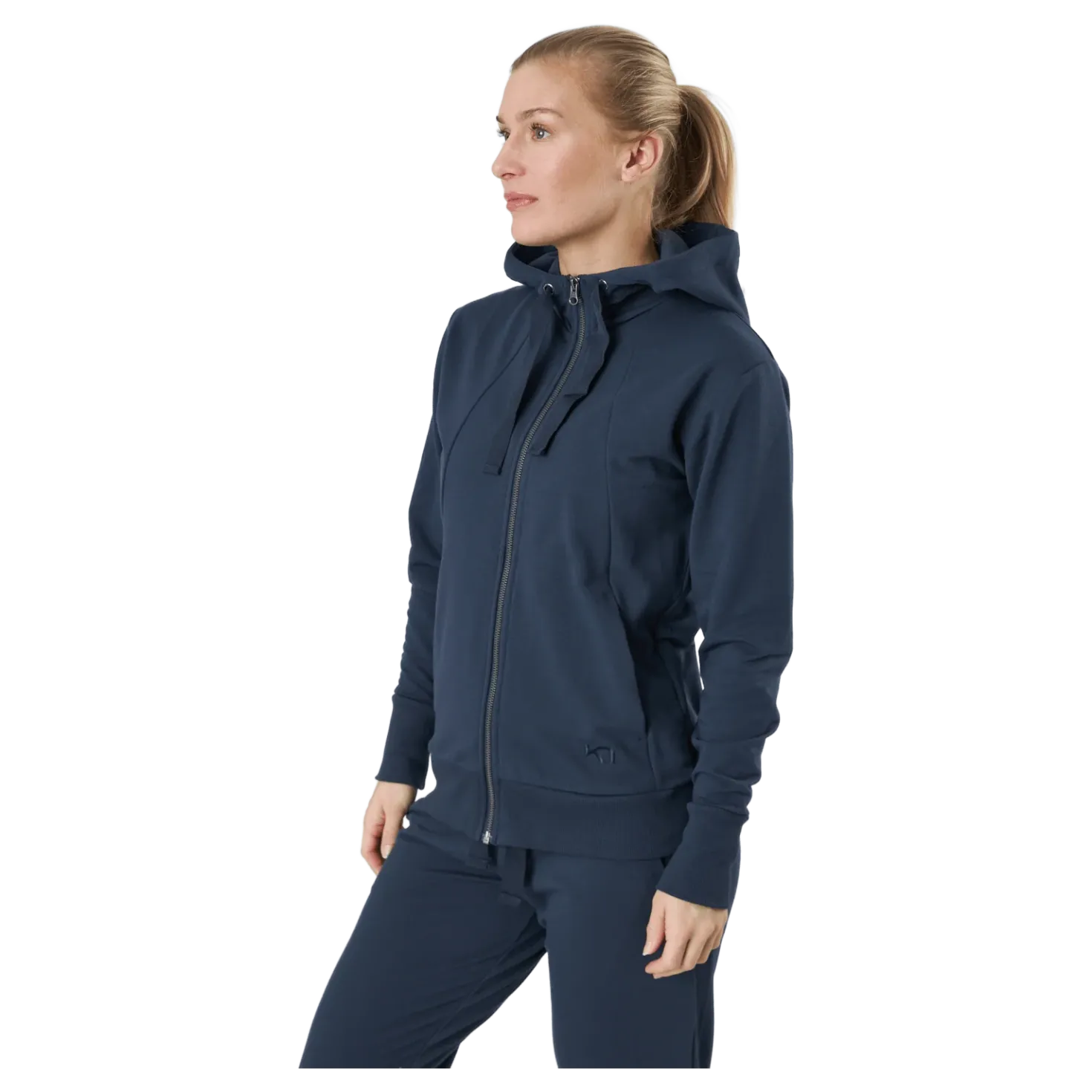 Traa Lounge Full-zip Hoodie Marin
