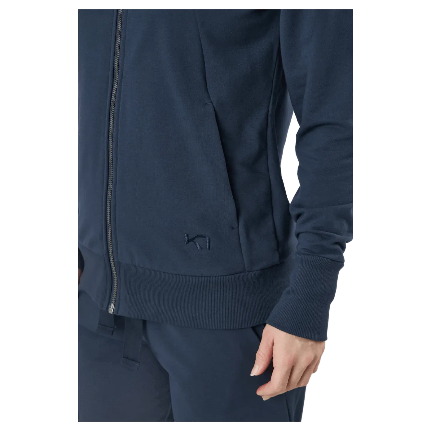 Traa Lounge Full-zip Hoodie Marin