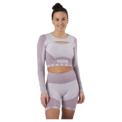 Train Formknit Seamless Long S Lavender Fog-grape Wine