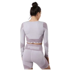 Train Formknit Seamless Long S Lavender Fog-grape Wine
