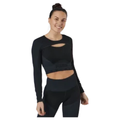 Train Formknit Seamless Long S Puma Black-asphalt