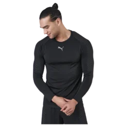 Train Formknit Seamless Ls Tee Puma Black