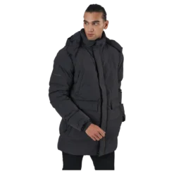 Train Heavyweight Puffer Dark Charcoal