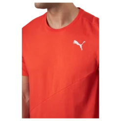 Train Logo Ss Tee Cherry Tomato
