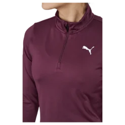 Train Puma Strong 1/4 Zip Grape Wine