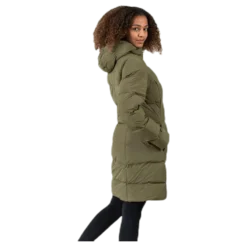 Transit Insulation Longline Jacket Green