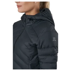 Transition Down Hoodie W Black