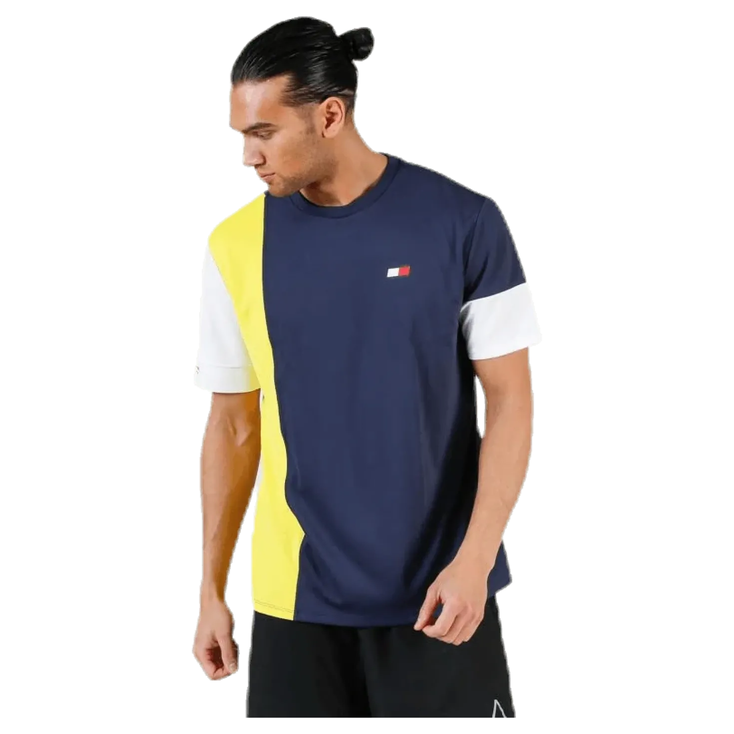 T-Shirt Colourblocked Yellow