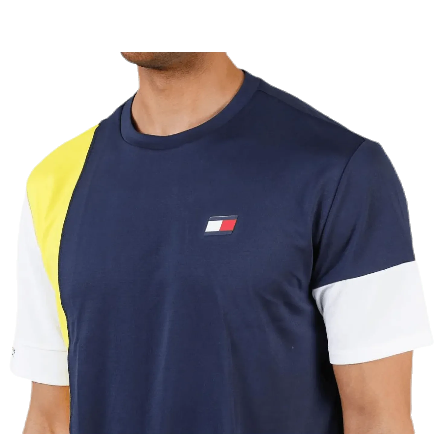 T-Shirt Colourblocked Yellow