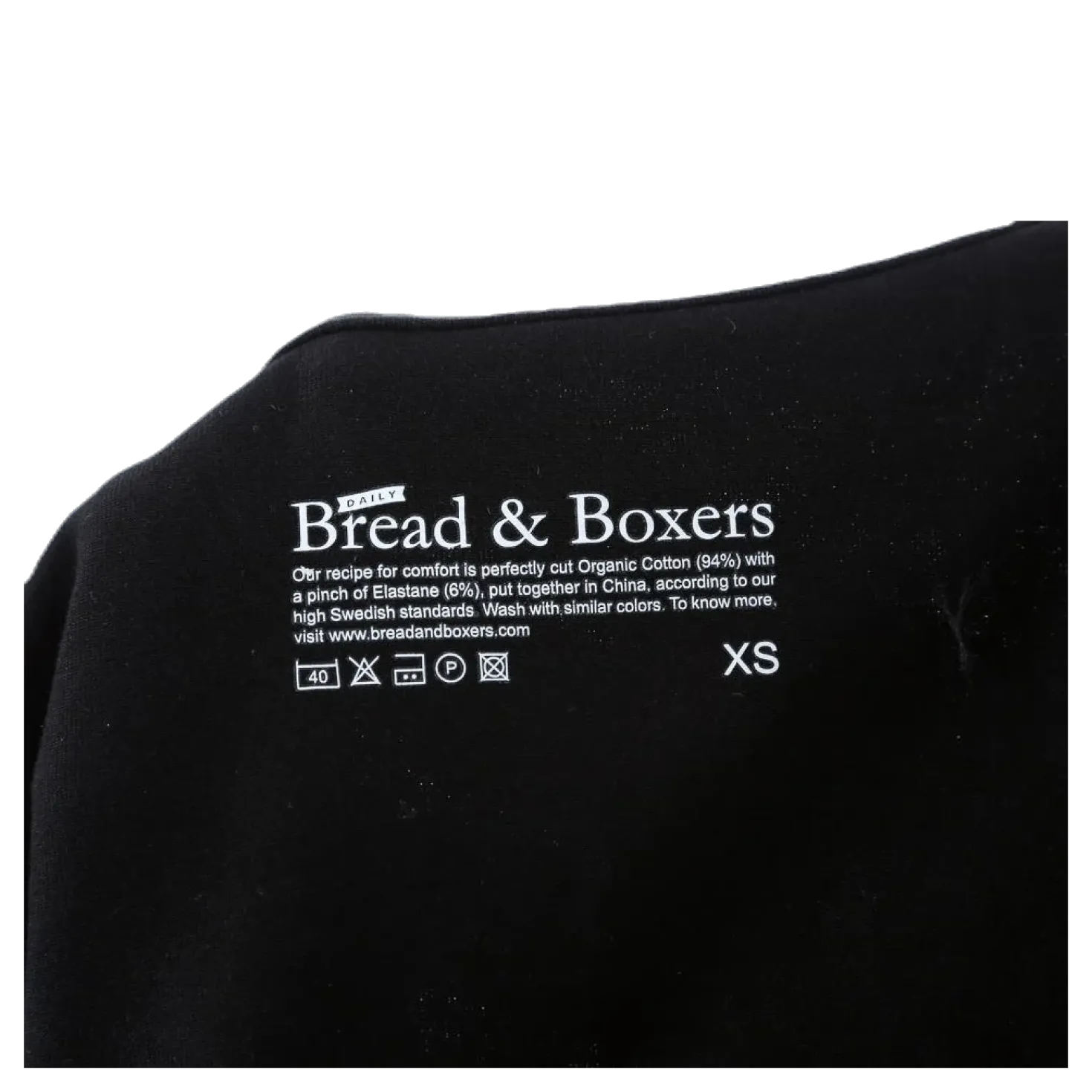 T-shirt cotton stretch Black
