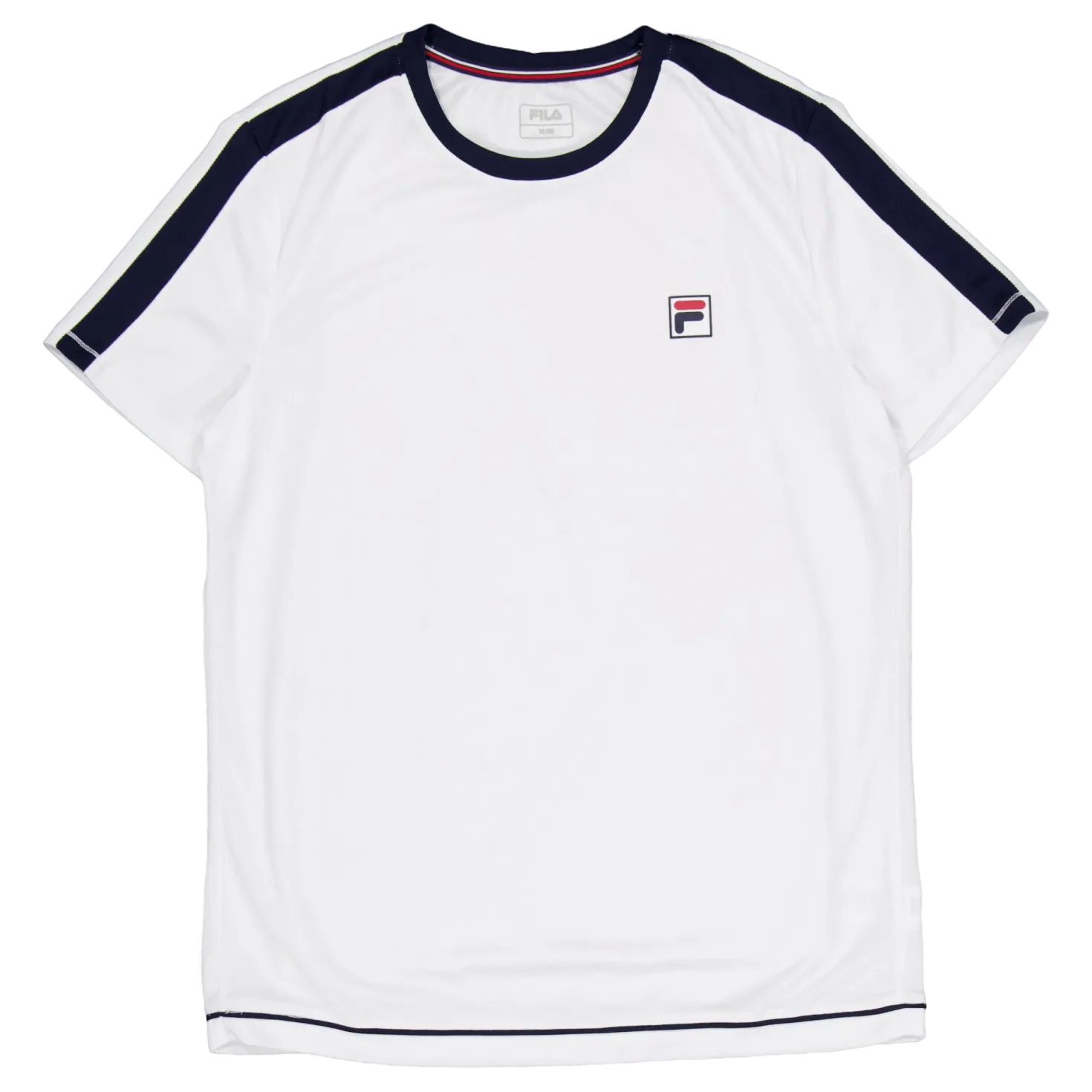 T-shirt Elias White/navy