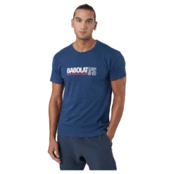 T-shirt Exercise Vintage Blue