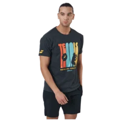 T-shirt Message Black