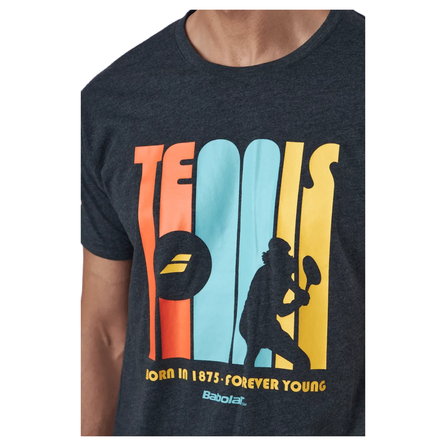T-shirt Message Black