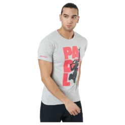 T-shirt Padel Cotton Grey