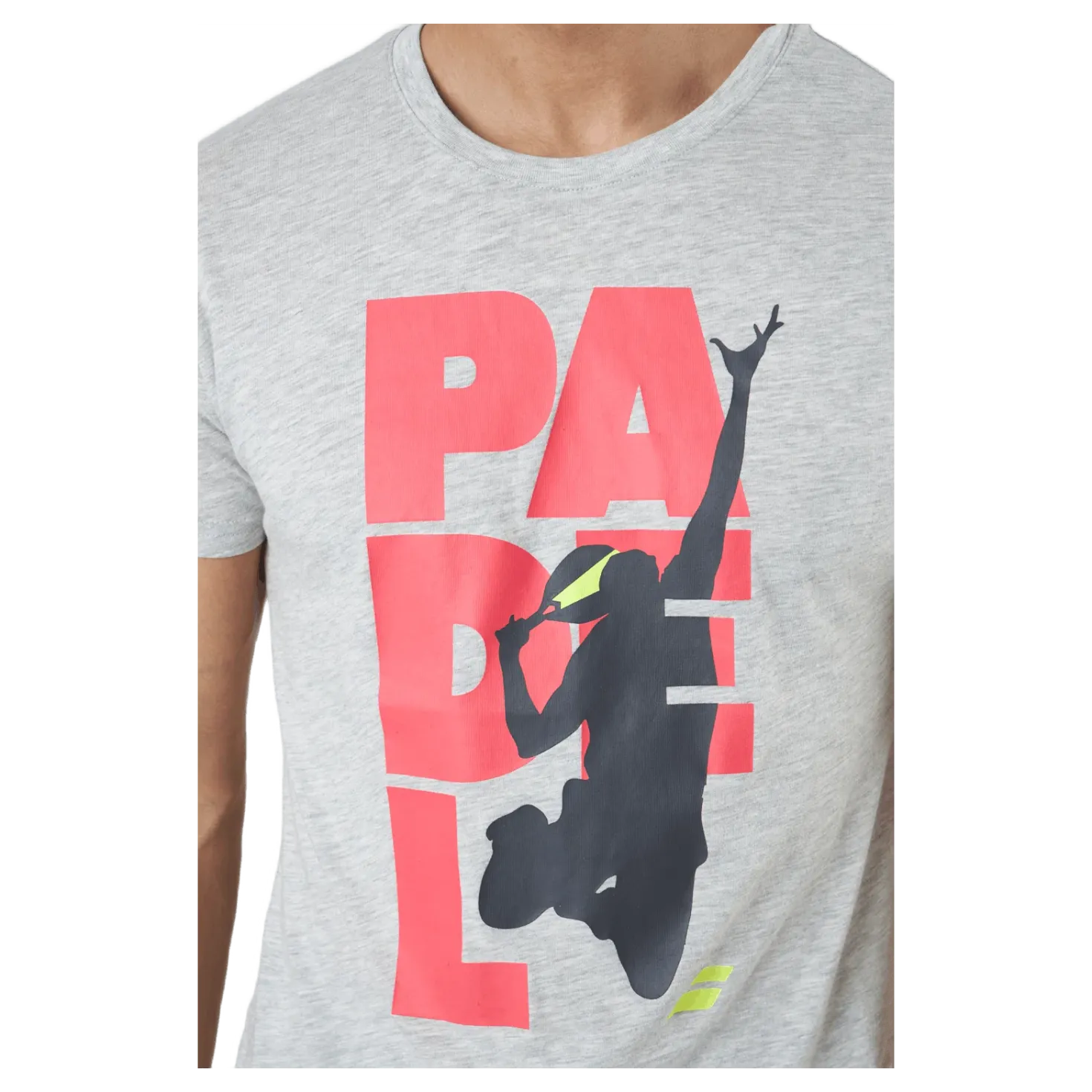 T-shirt Padel Cotton Grey