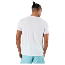 T-shirt Padel Cotton White