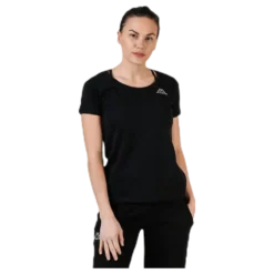 T-Shirt S/S, Logo Momba Black