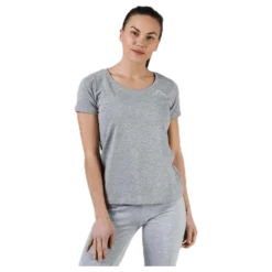 T-Shirt S/S, Logo Momba Grey