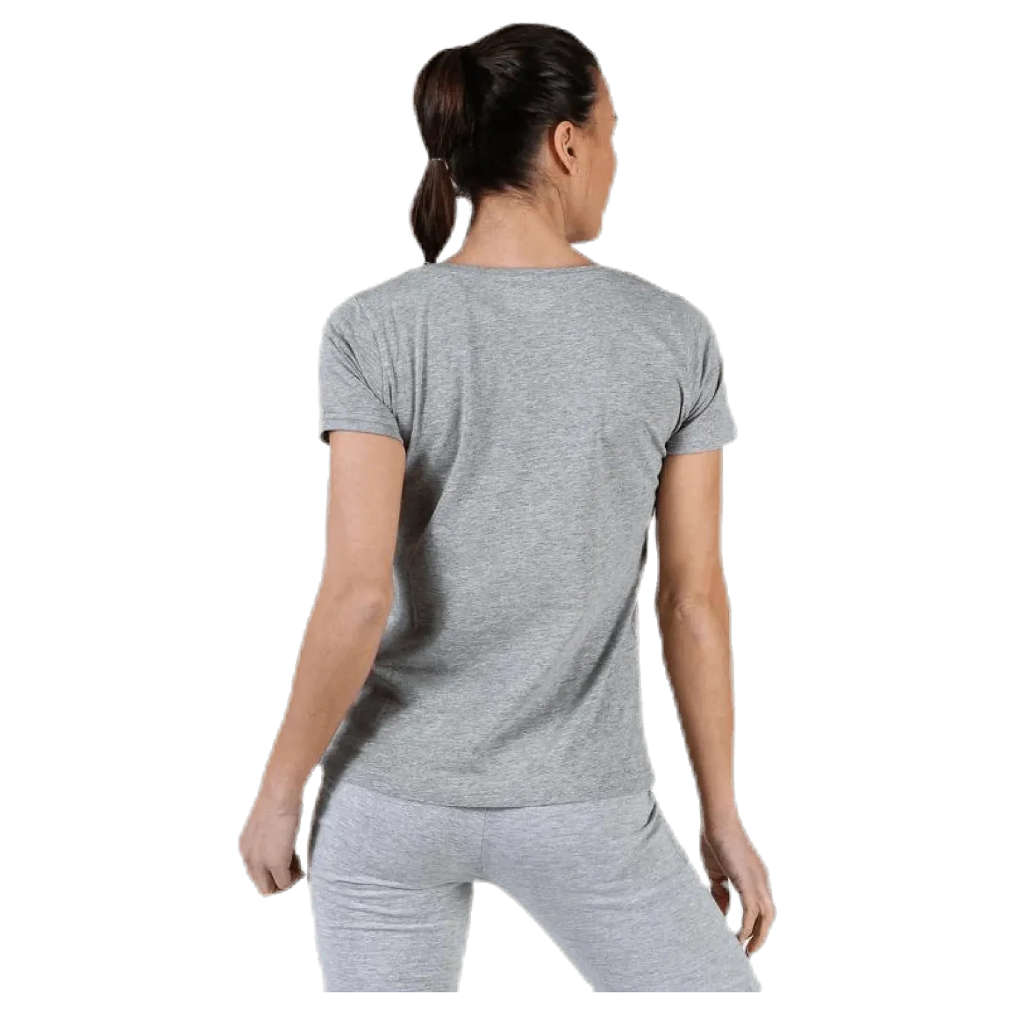 T-Shirt S/S, Logo Momba Grey