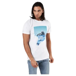 T-shirt Stockholm Recycle Moun White