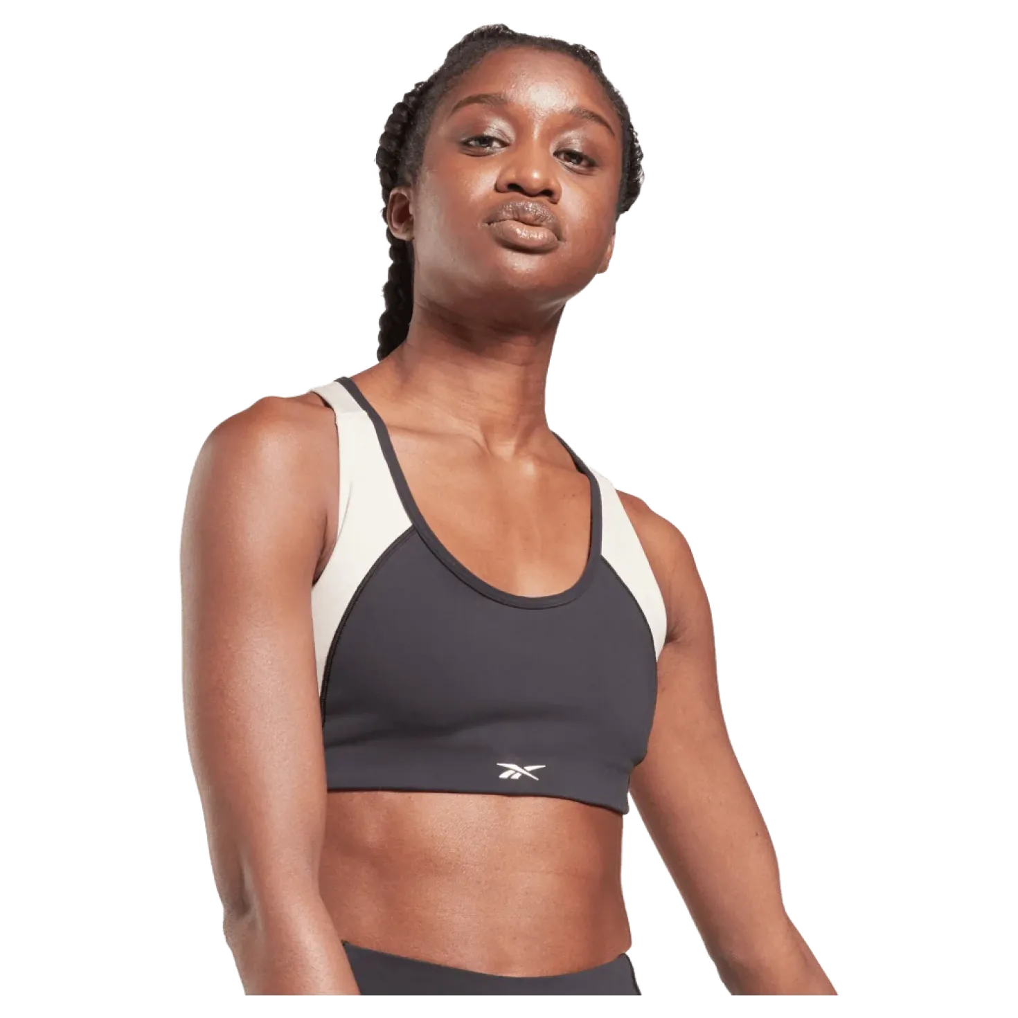 Ts Lux Racer Bra - Cb Black/stucco