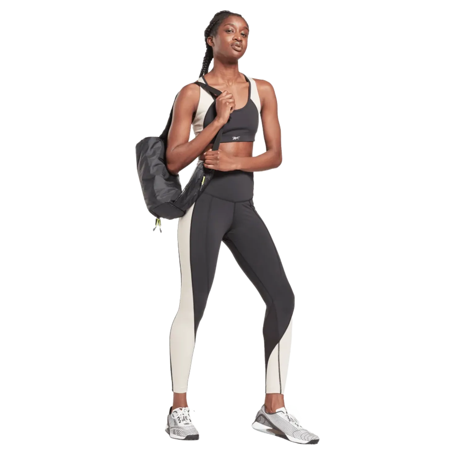 Ts Lux Racer Bra - Cb Black/stucco