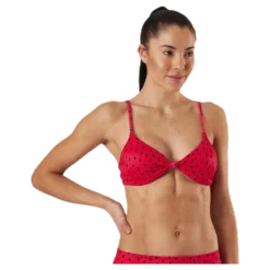 Turn It Up Bralette Red