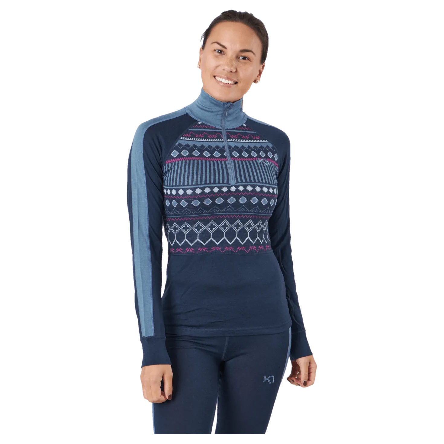 Tuva Half Zip Royal