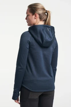 Txlite Hoodie Zip W Midnight Navy