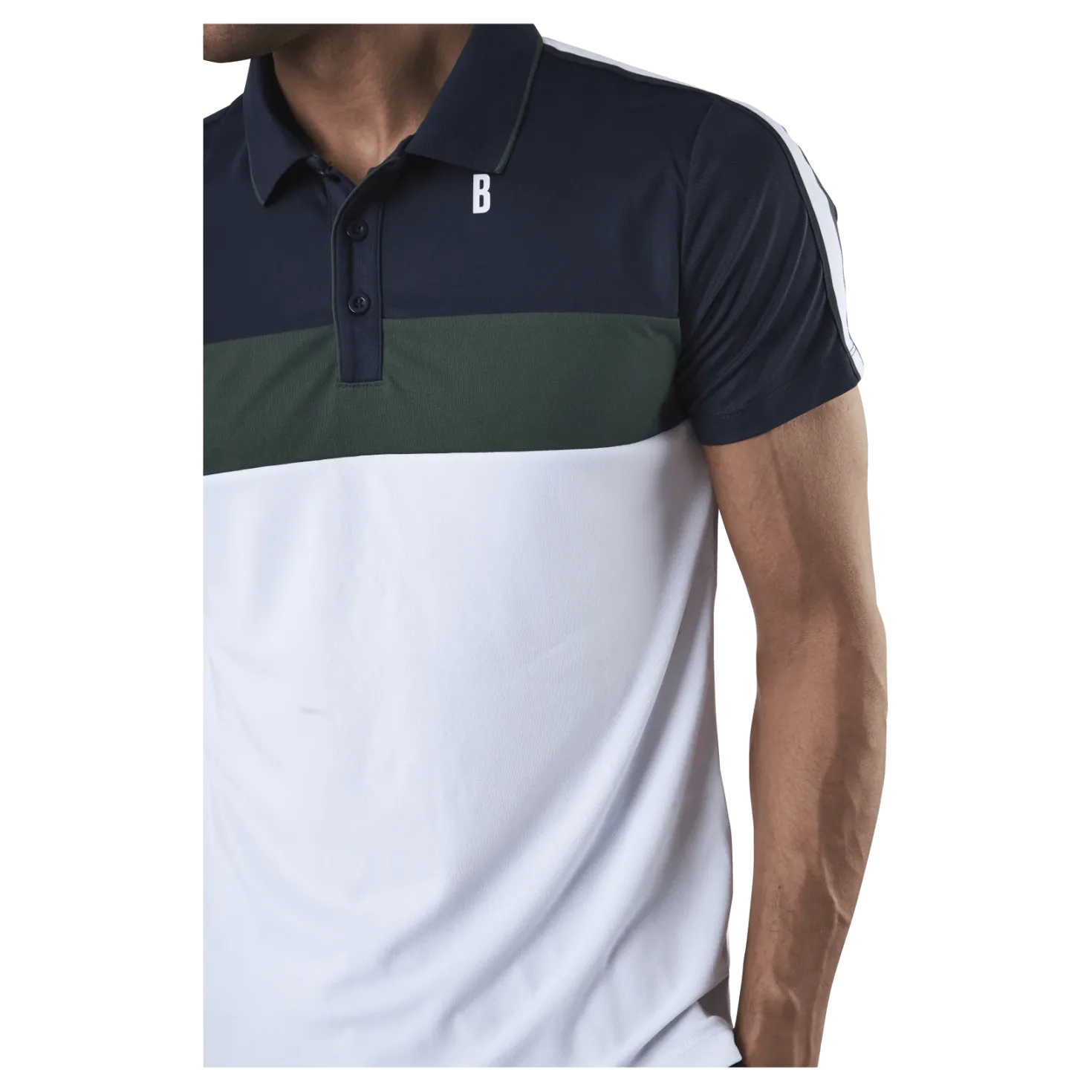 Tyler Polo Blue/White