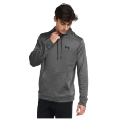 Ua Armour Fleece Hoodie Castlerock