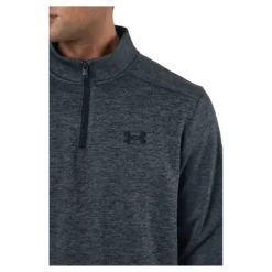 Ua Armour Fleece 1/4 Zip Pitch Gray