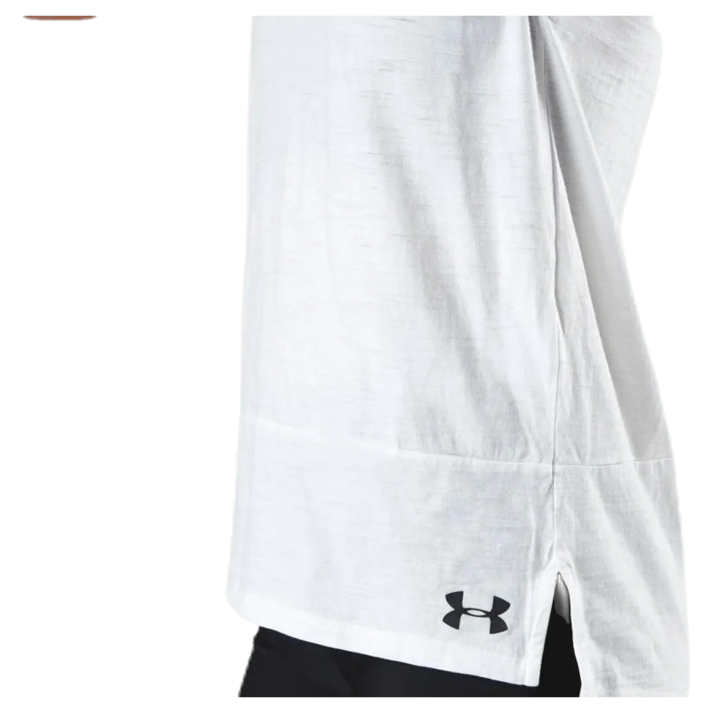 UA Charged Cotton SS White