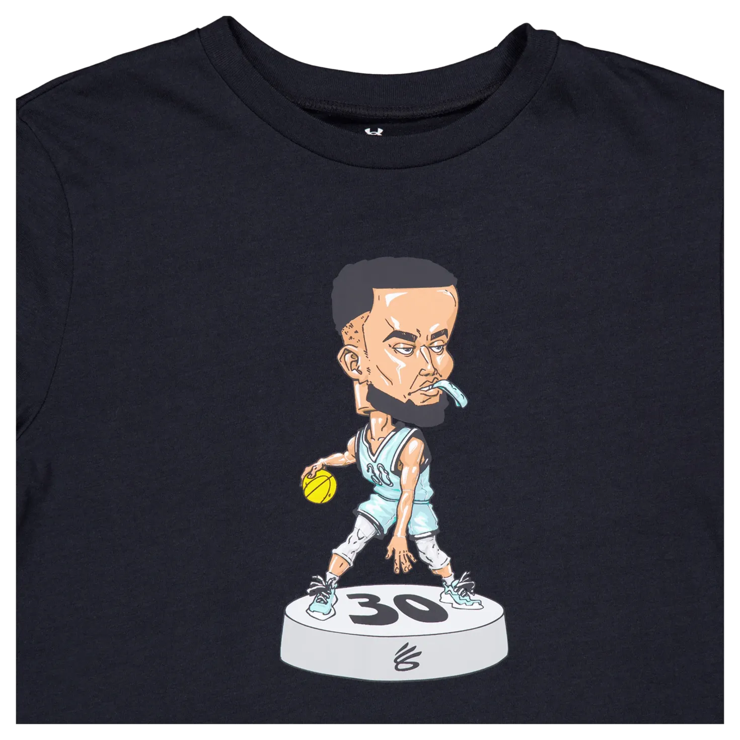 Ua Curry Bobblehead Ss Black