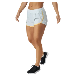 Ua Fly By Elite 3'' Short Ghost Gray Light Heather