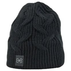 Ua Halftime Cable Knit Black