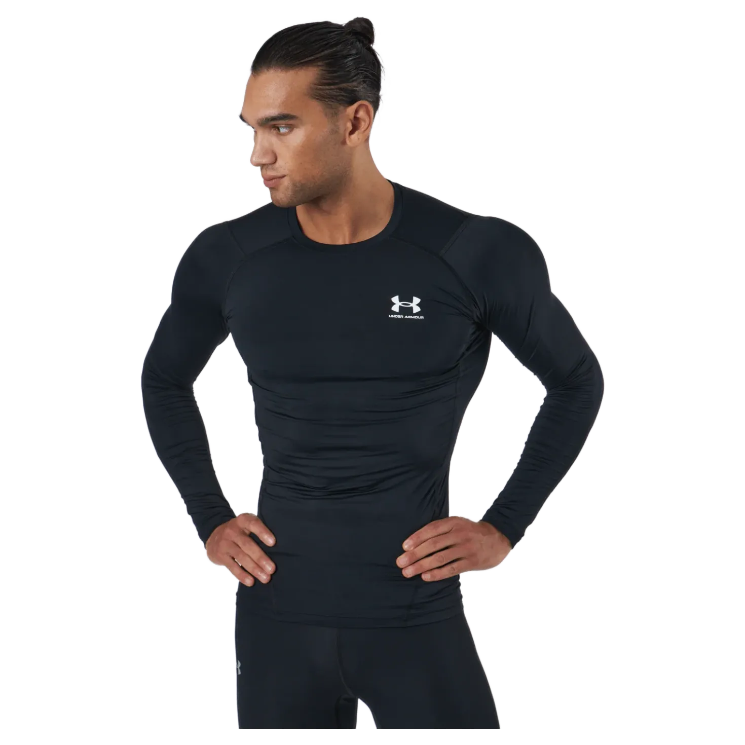 Ua Hg Armour Comp Ls Black