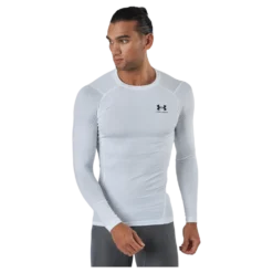 Ua Hg Armour Comp Ls White
