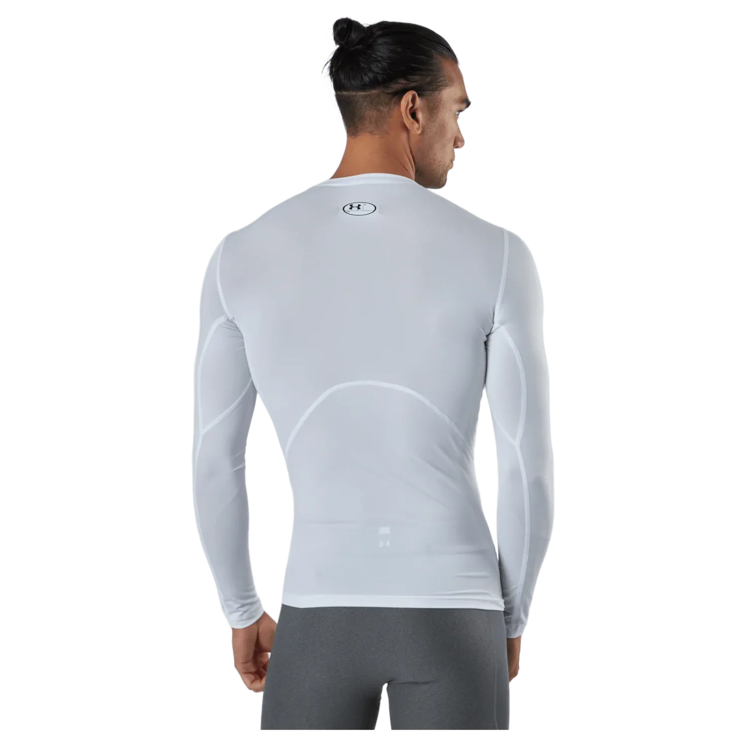 Ua Hg Armour Comp Ls White
