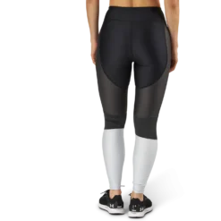 UA HG Armour Perforation Inset Leggings Black
