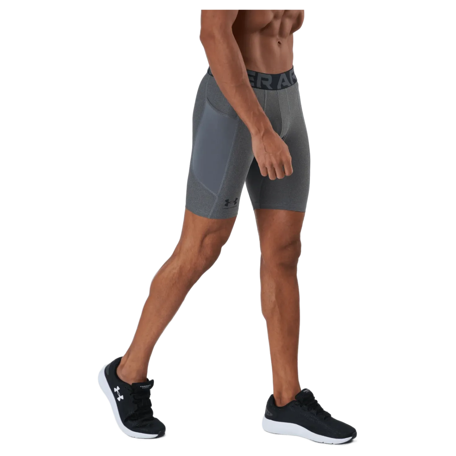 Ua Hg Armour Shorts Carbon Heather