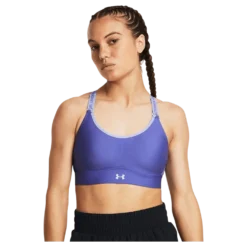 Ua Infinity Mid Bra Purple