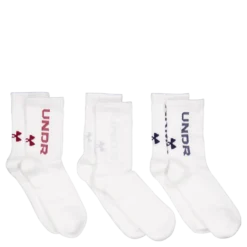Ua 3-maker 3pk Mid-crew Mod Gray