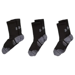Ua Performance Cotton 3p Mid Black