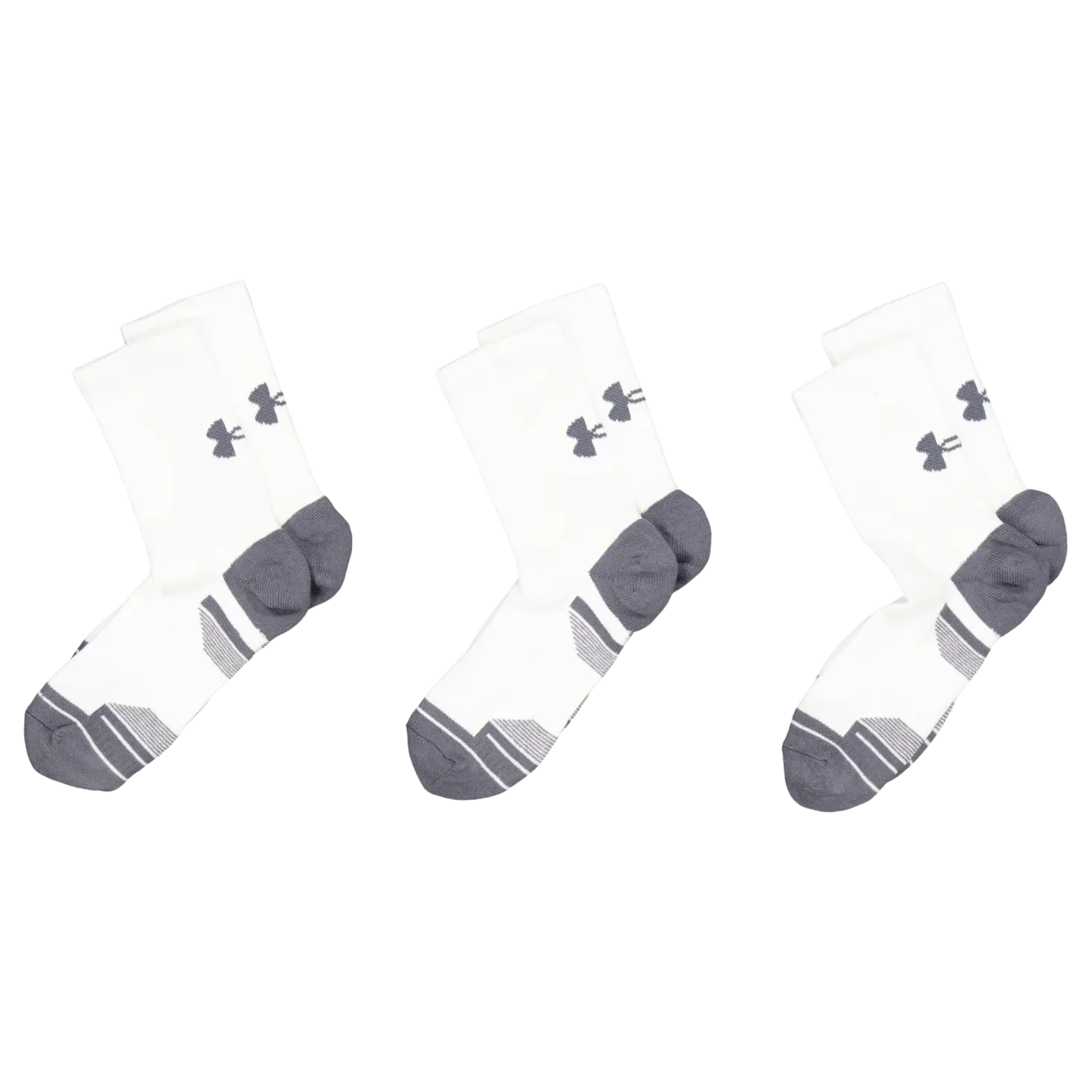 Ua Performance Cotton 3p Mid White